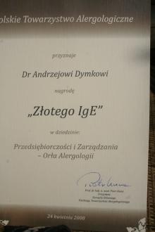 nagroda złotego lgE